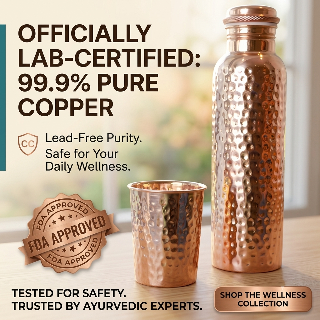 Himalayan Ayurvedic Pure Copper Bottle