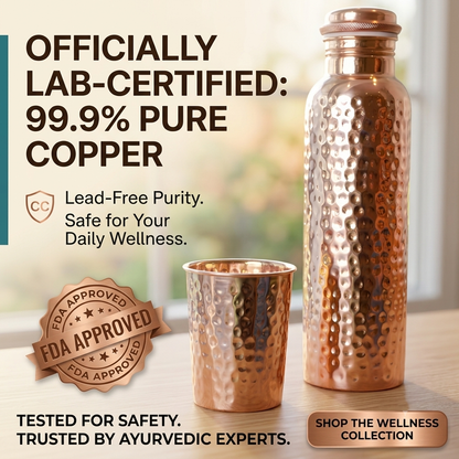 Himalayan Ayurvedic Pure Copper Bottle