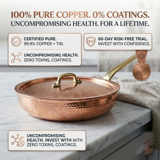 Certified® Pure Copper Pan