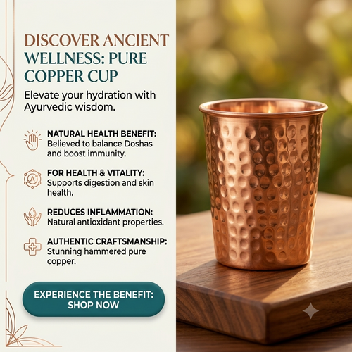Hammered Copper Tumbler