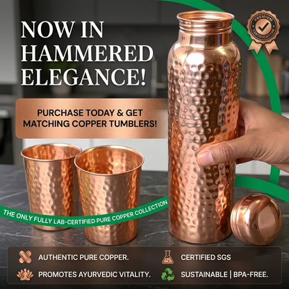 Himalayan Ayurvedic Pure Copper Bottle
