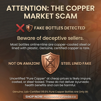 Himalayan Ayurvedic Pure Copper Bottle