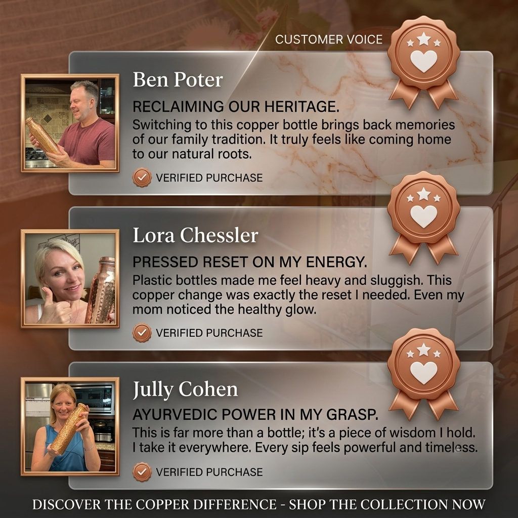 Himalayan Ayurvedic Pure Copper Bottle