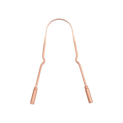 Copper Tongue Scraper U-Shaped Oral Care Tool