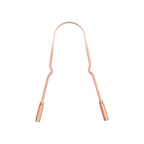 Copper Tongue Scraper U-Shaped Oral Care Tool