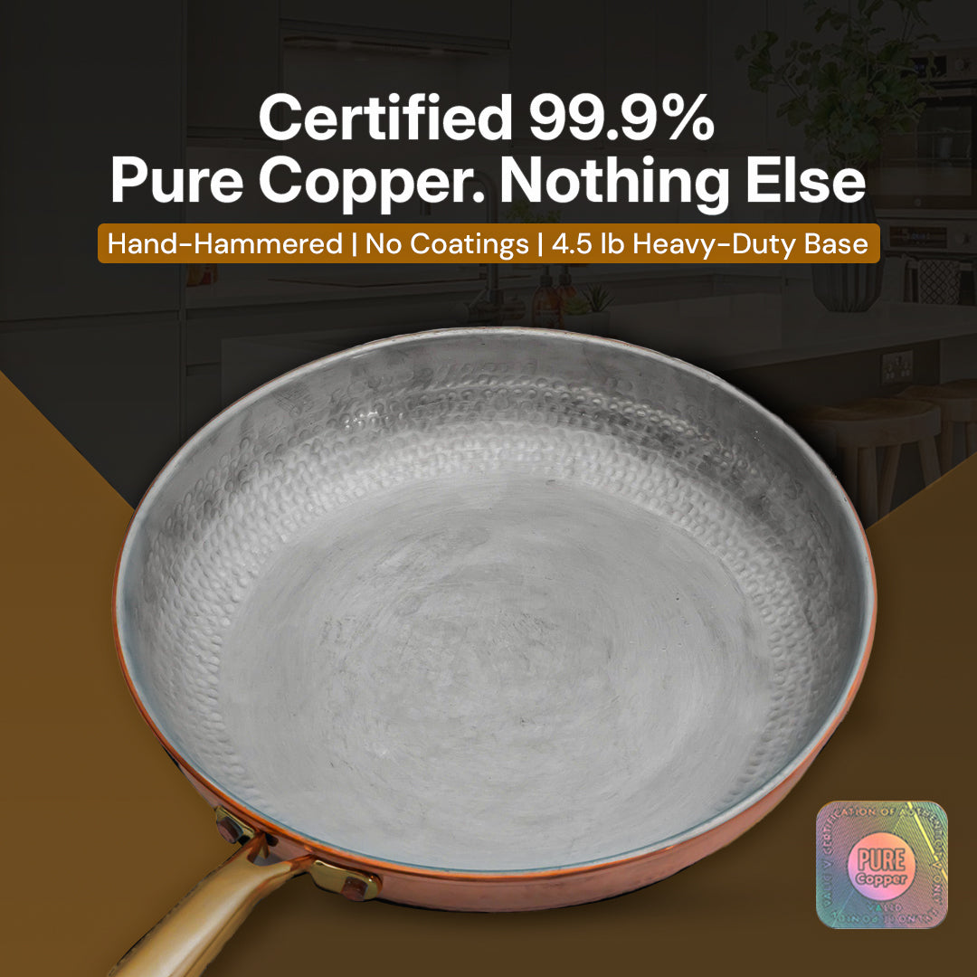 Certified® Pure Copper Pan