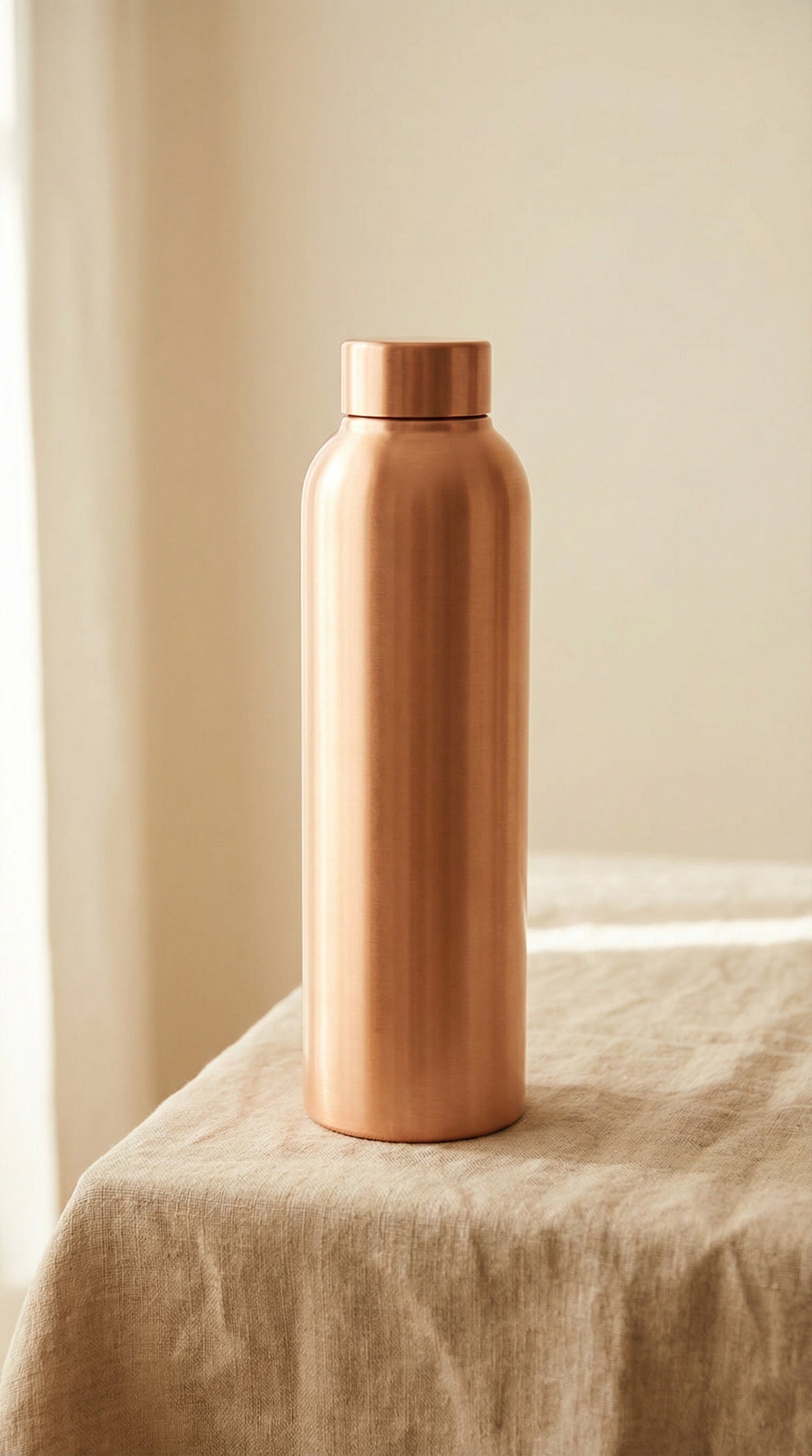 The Sleek — Slim Copper Bottle
